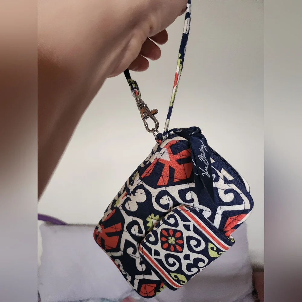 Vera Bradley Quilted Wristlet
